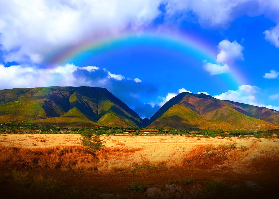 West Maui Mountains Photograph