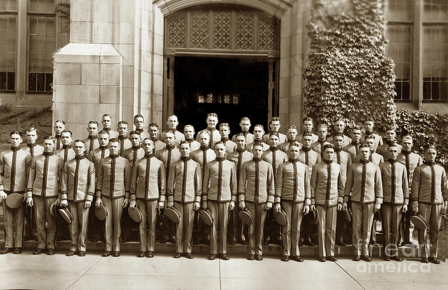 West Point Photograph - West Point Class of 1928 U. S. Military Academy, New York by Monterey County Historical Society