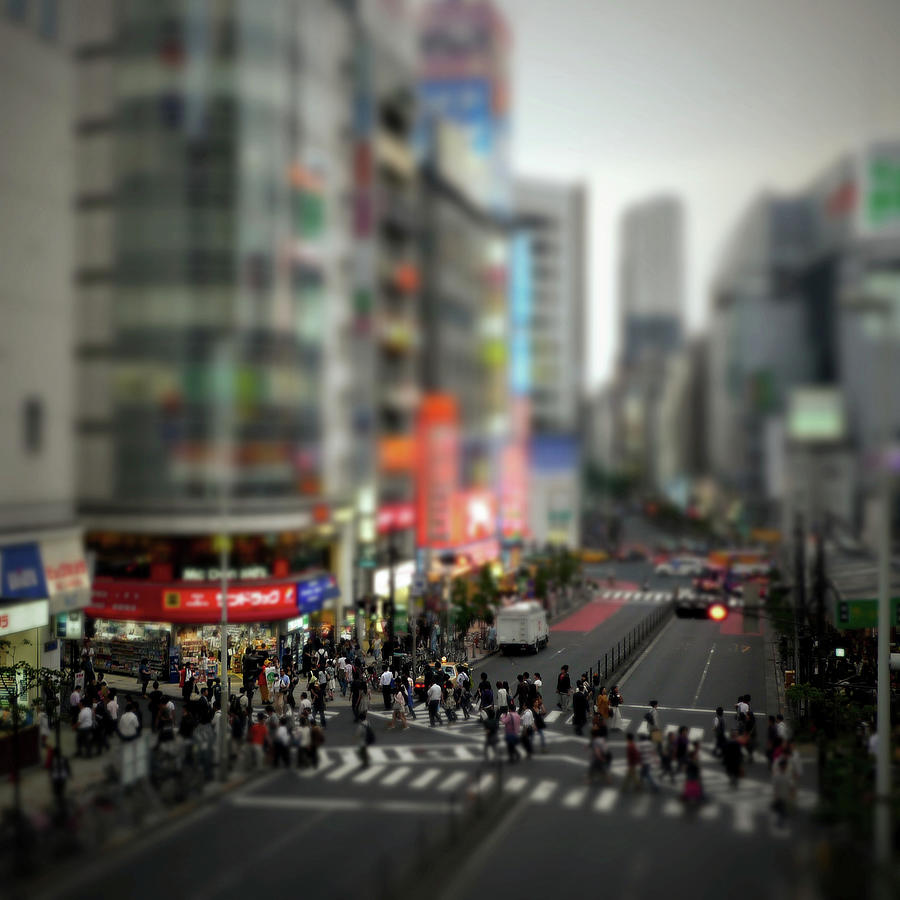 West Side Of Shinjuku Station, Tokyo Photograph by Takahiro Yamamoto West Side Of Shinjuku Station, Tokyo Photograph by Takahiro Yamamoto