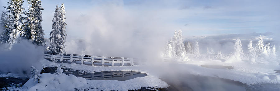 West Thumb Geyser Basin, Yellowstone Photograph by Jeremy Woodhouse