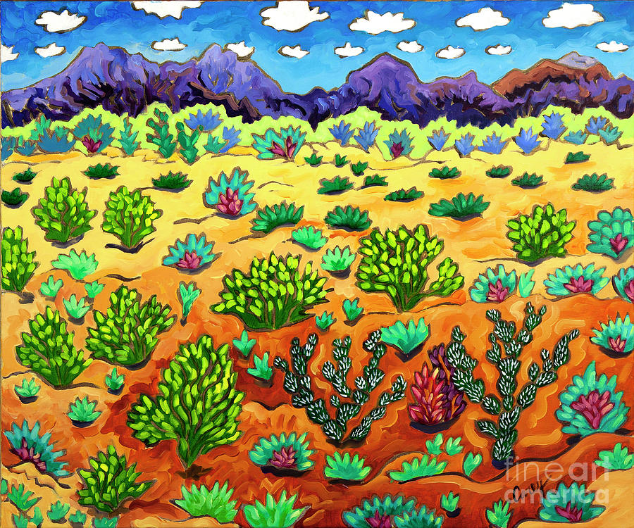 Western Destination Painting by Cathy Carey