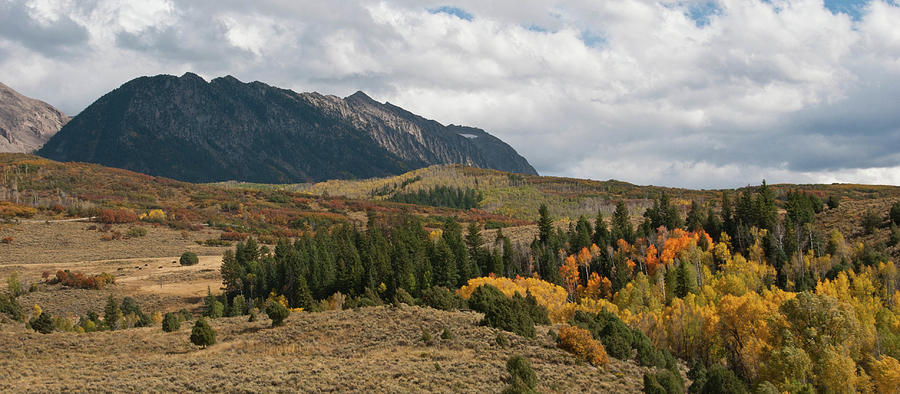 Western Slope Autumn Panorama Photograph by Cascade Colors