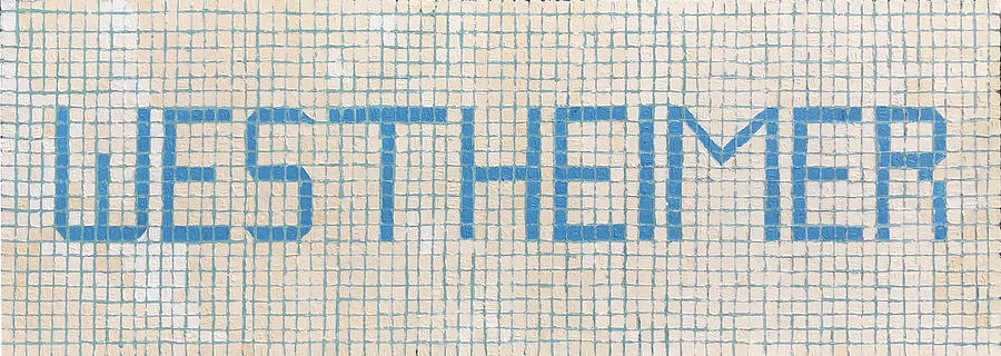 Westheimer Painting - Westheimer Mosaic by Lauren Luna Westheimer Painting - Westheimer Mosaic by Lauren Luna