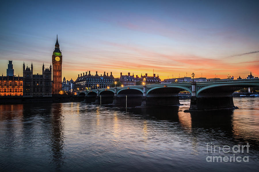 Westminster Sunset by Arnaldo Tarsetti Westminster Sunset by Arnaldo Tarsetti