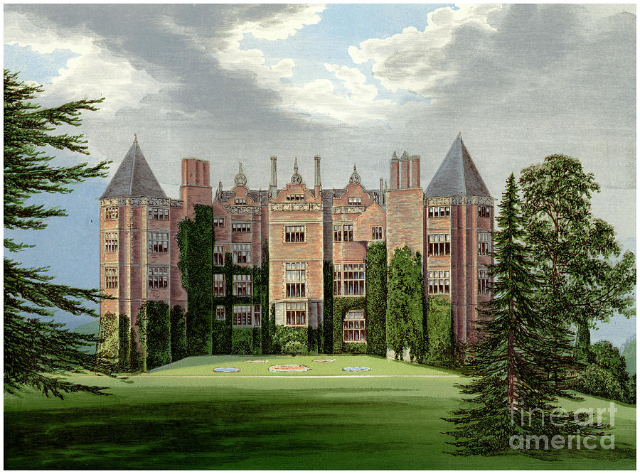 Westwood Park, Worcestershire, Home Drawing by Print Collector