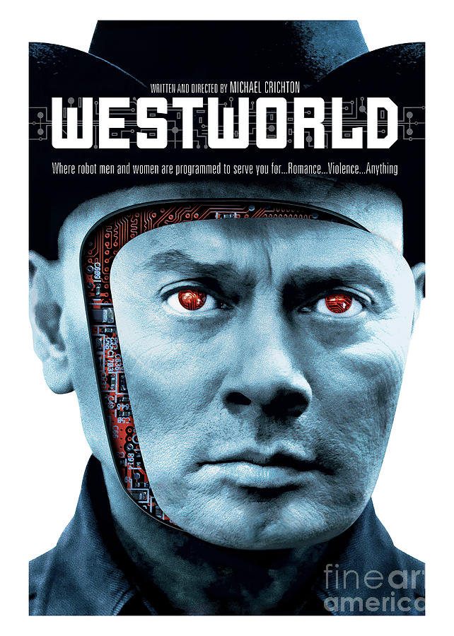 Westworld Movie Poster Mixed Media by KulturArts Studio