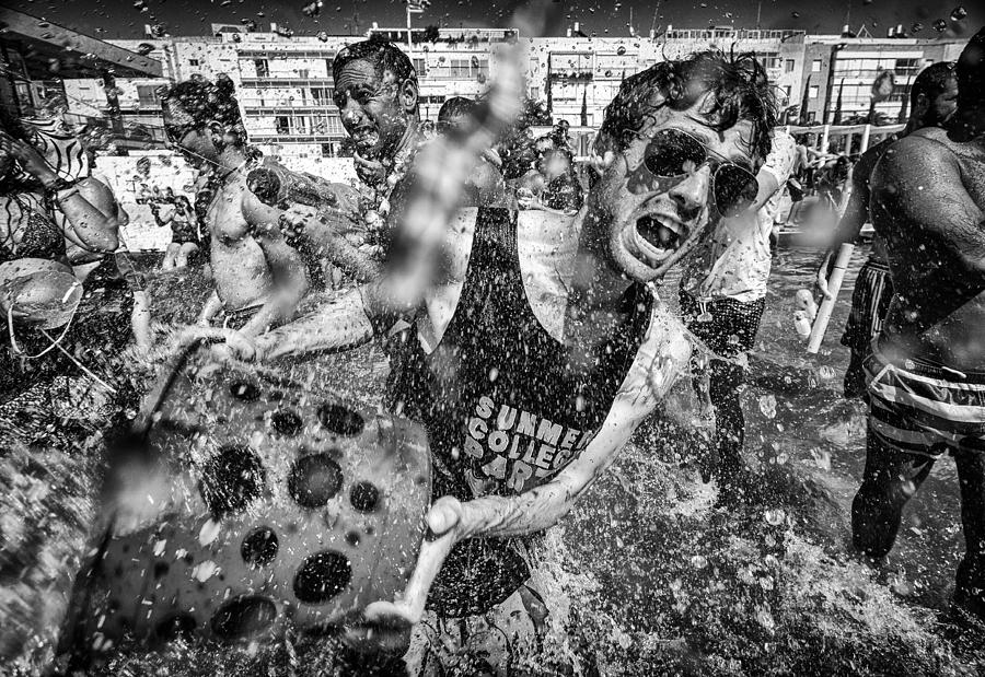 War Photograph - Wet Chaos by Tomer Eliash