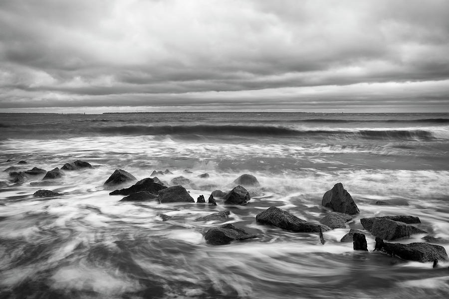Wet Rocks Photograph by Ray Silva