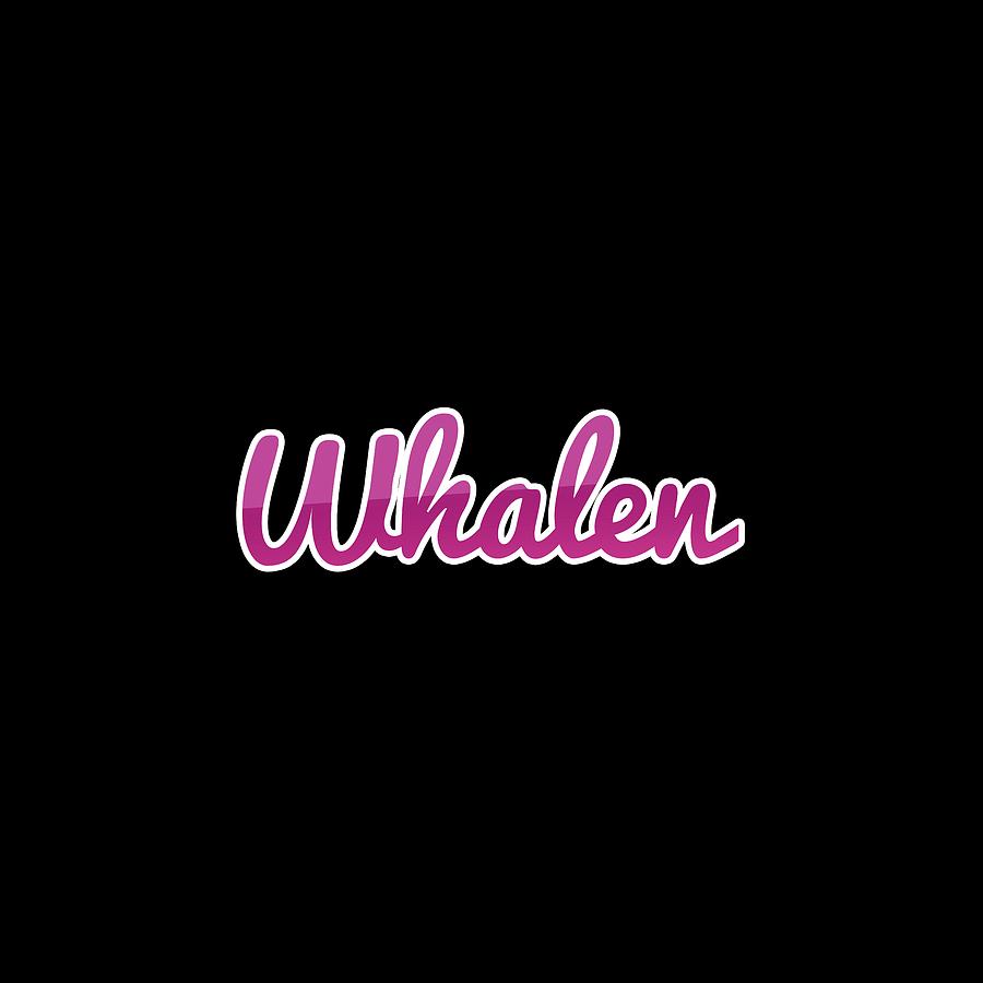 Whalen #Whalen Digital Art by TintoDesigns