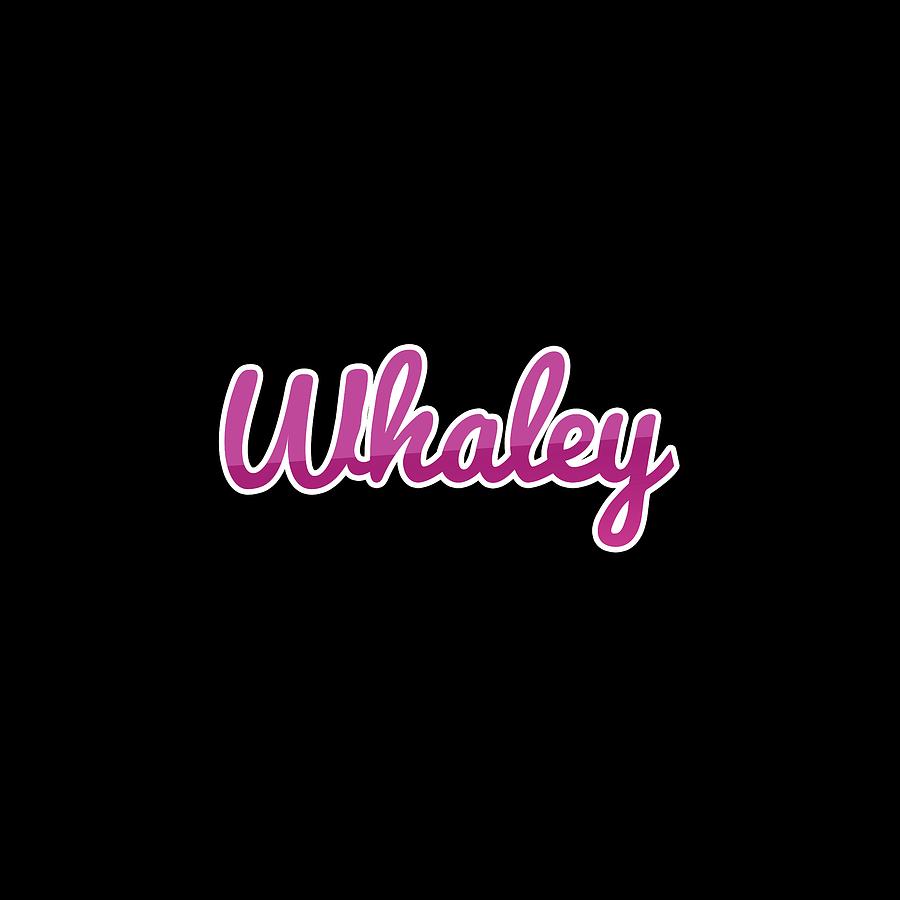 Whaley #Whaley Digital Art by TintoDesigns