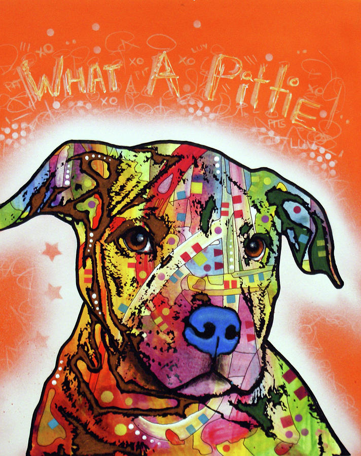What A Pittie by Dean Russo Art What A Pittie by Dean Russo Art