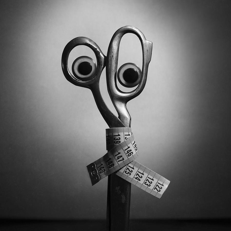 What Are You Looking At?! Or Crazy Mr. Scissors by Victoria Ivanova