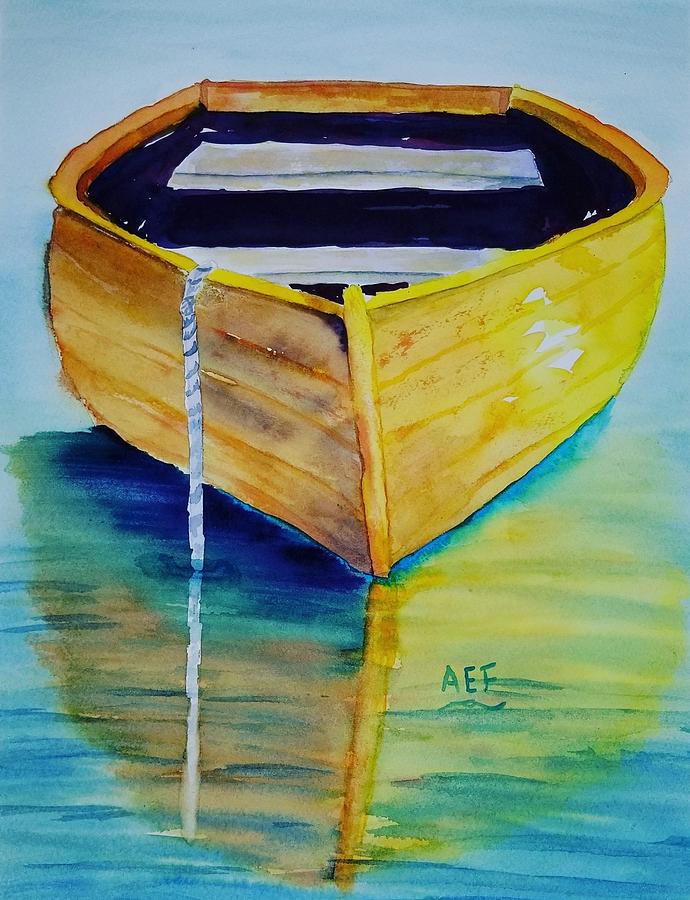 What floats your boat? Painting by Ann Frederick