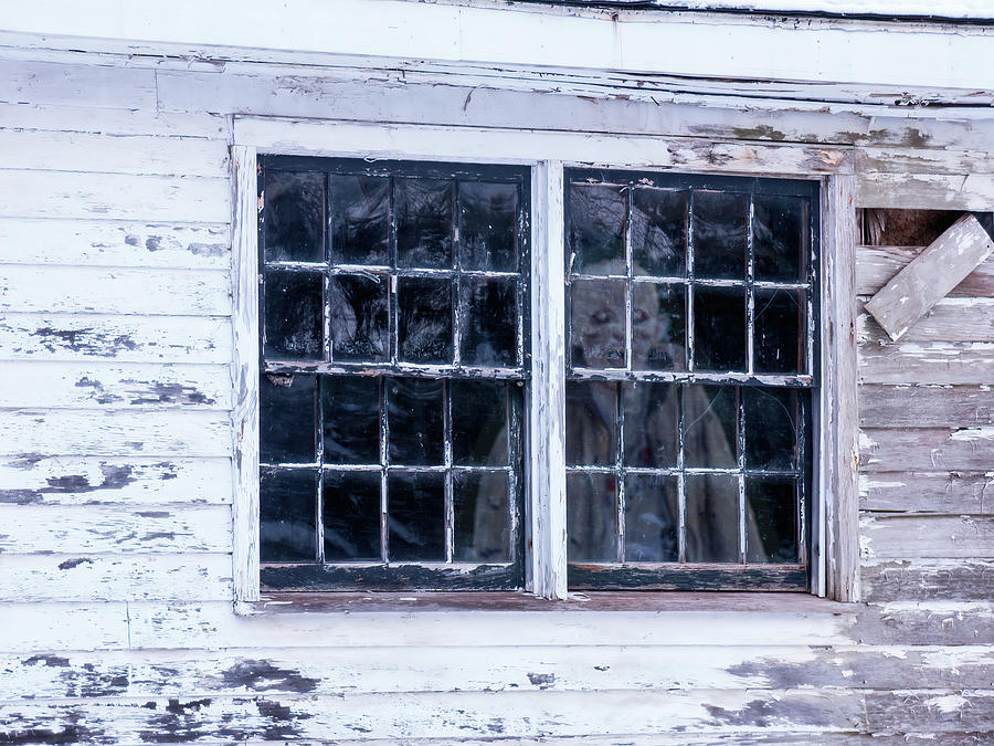 What Lurks Behind Windows Photograph by Leslie Montgomery