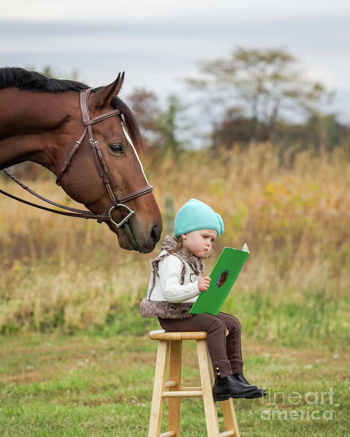 Whatcha Readin' Photograph by Stephanie Moon - Fine Art America