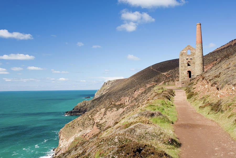 Wheal Coates, Cornwall, England Photograph by Johngollop