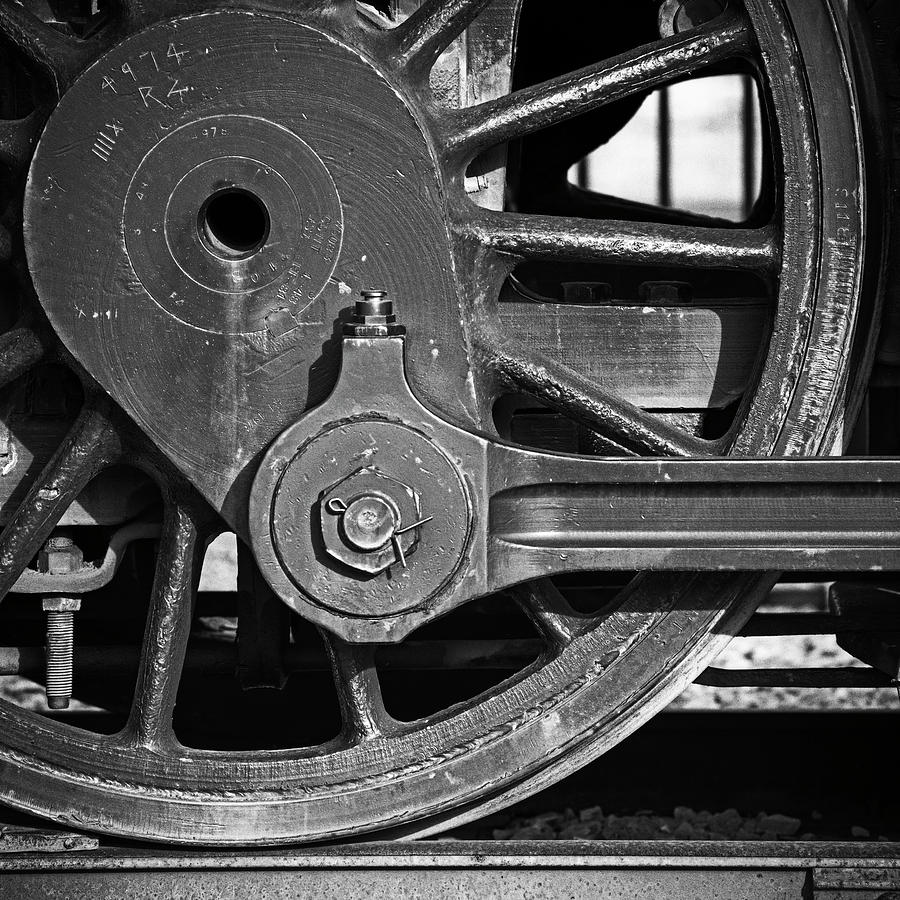 Wheel And Driver Of A Railcar Photograph by Panoramic Images