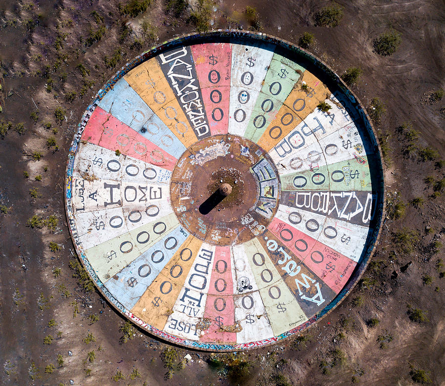 Wheel Of Misfortune 1 Photograph by Rand Ningali