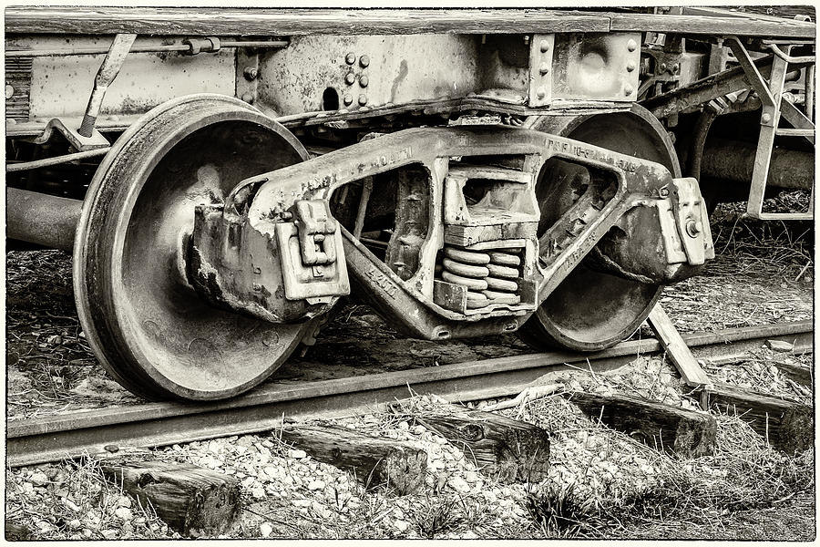 Wheels of Old Photograph by Arthur Bohlmann