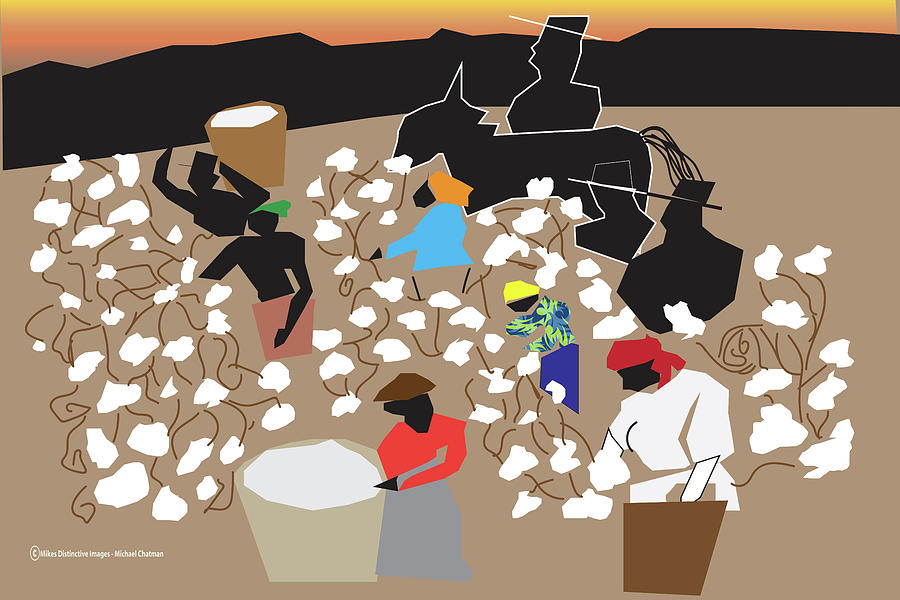When Cotton Was King Digital Art by Michael Chatman Fine Art America