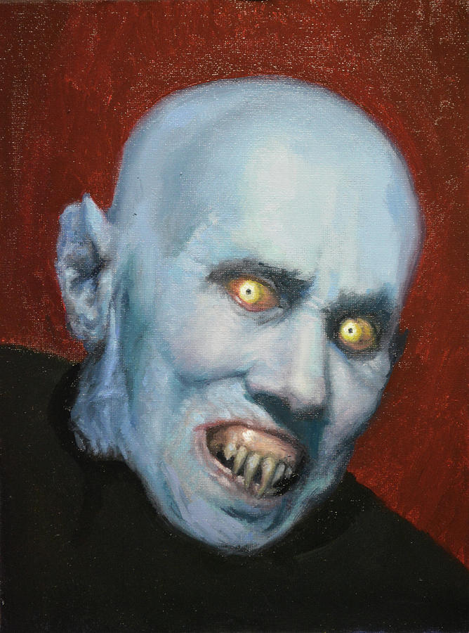 When Vampires Werent Sparkly Painting by Armand Cabrera