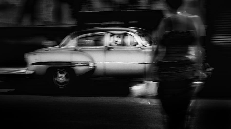 Car Photograph - When Will She Finally Come ? by Ina Tnzer
