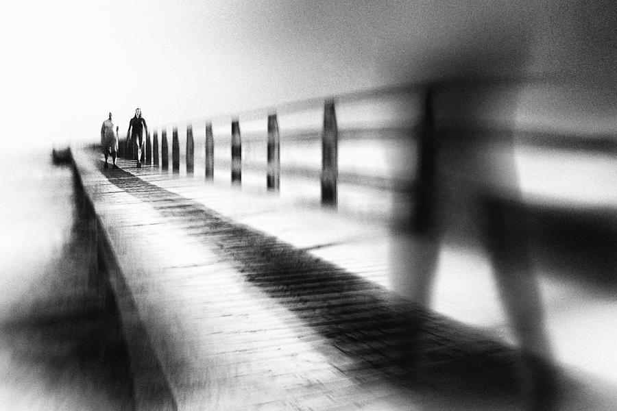 Black And White Photograph - Where Are You Heading? by Gustav Davidsson
