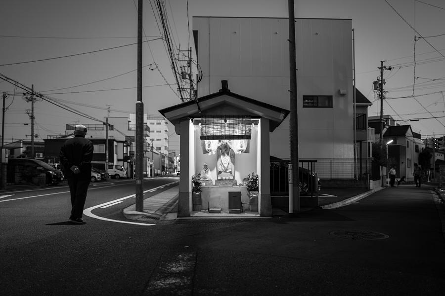 Street Photograph - Where Bodhisattvas Live by Kazuhiro Komai