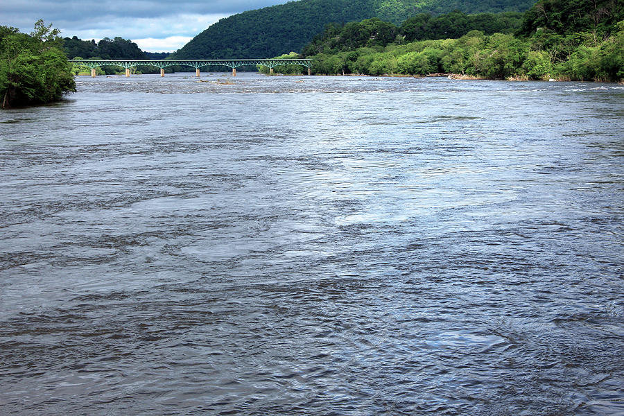Where The Potomac And Shenandoah Rivers Converge - 3 Photograph
