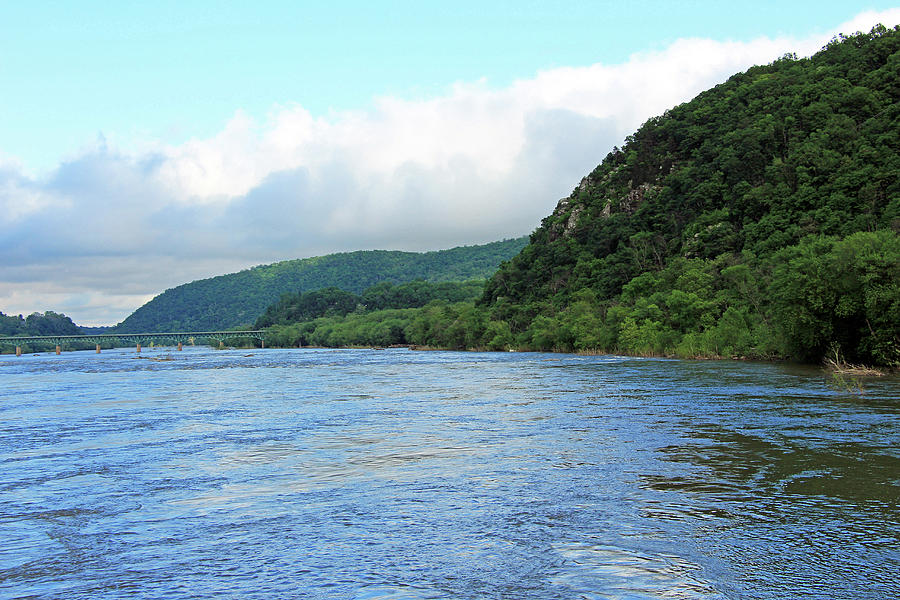 Where The Potomac And Shenandoah Rivers Converge - 2 Photograph