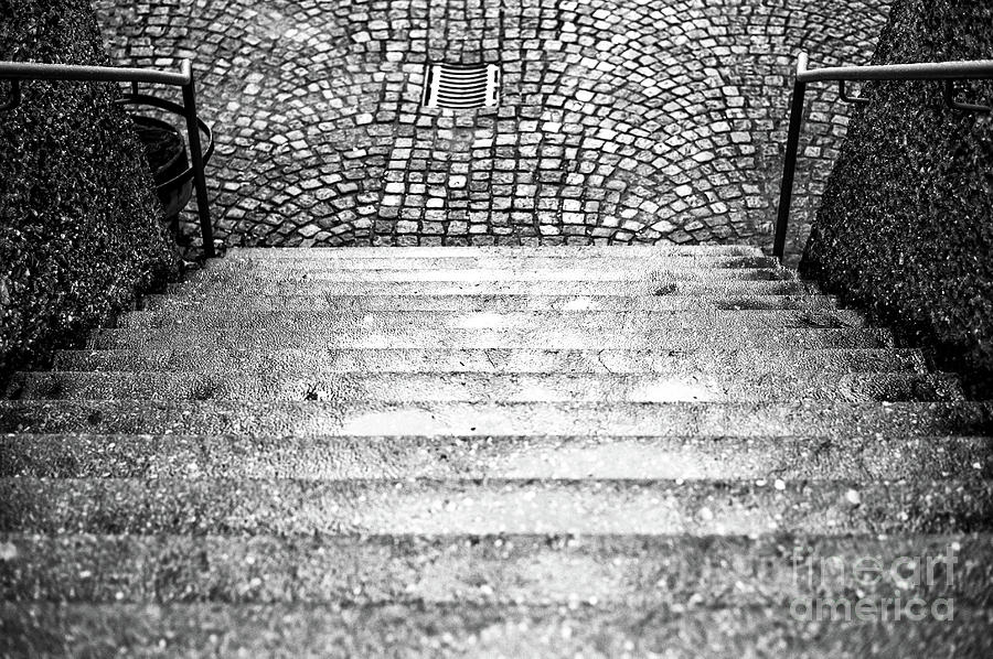 Where the Steps Lead in Salzburg Austria Photograph by John Rizzuto