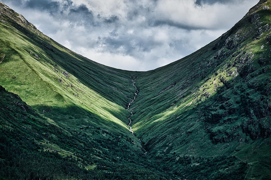 Where the Waterfall Starts - Scotland Photograph by Stuart Litoff