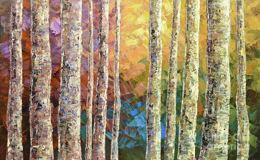 Fall Painting - Where the Wind Walks by Tatiana Iliina