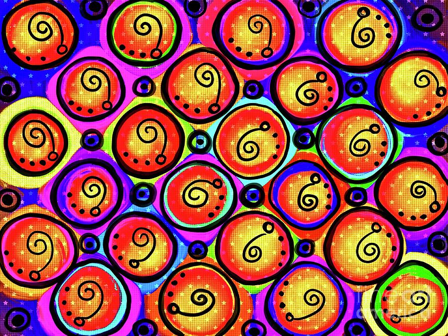 Whimsical Spiral Dance Digital Art by Lauries Intuitive