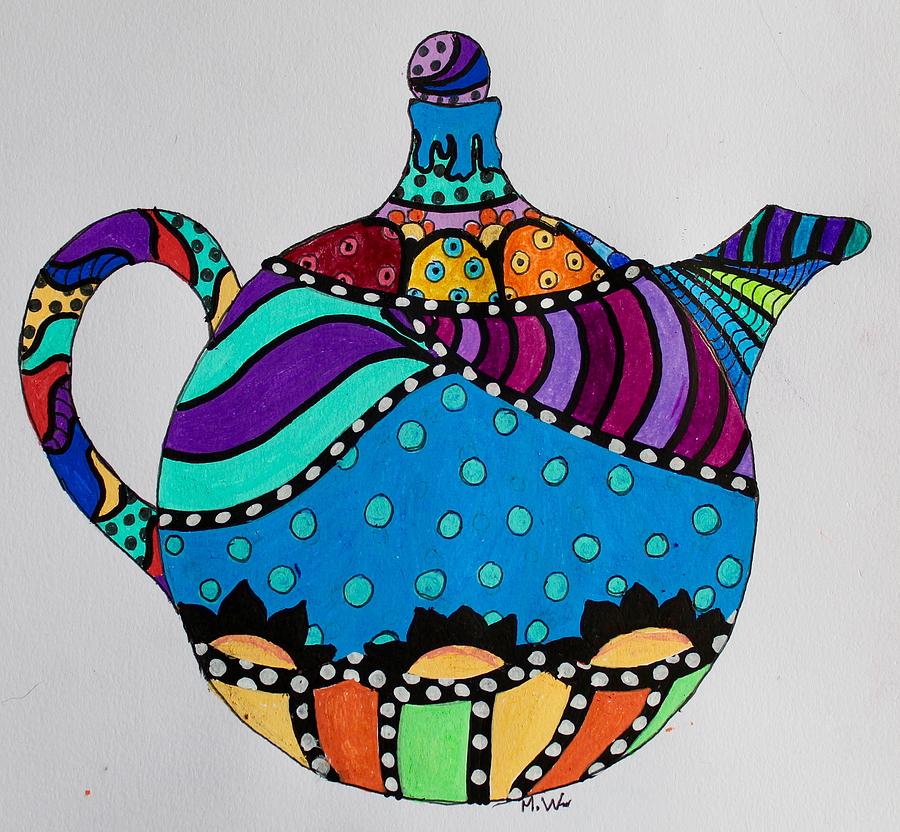 Teapot sketch. Glass Kettle sketch. Hand-drawn... - Stock Illustration  [75761434] - PIXTA