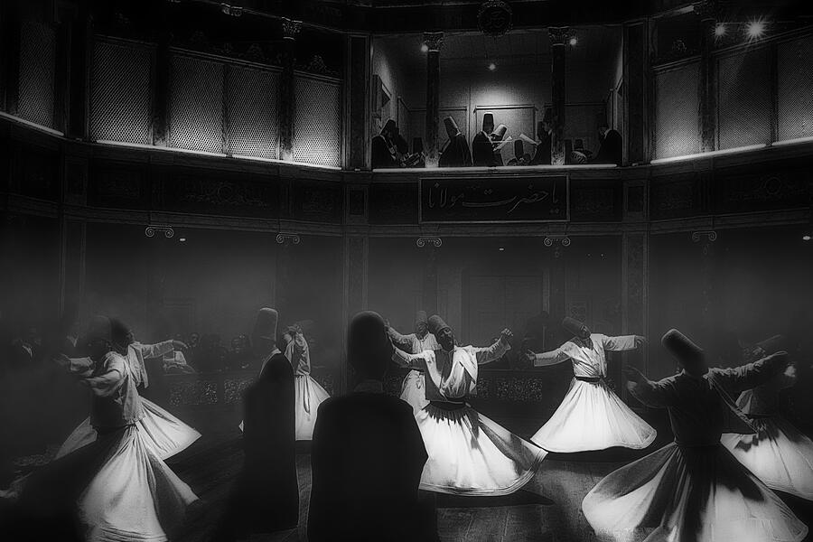 Performance Photograph - Whirling Dervish - Turkey by Farhat Naweed Performance Photograph - Whirling Dervish - Turkey by Farhat Naweed