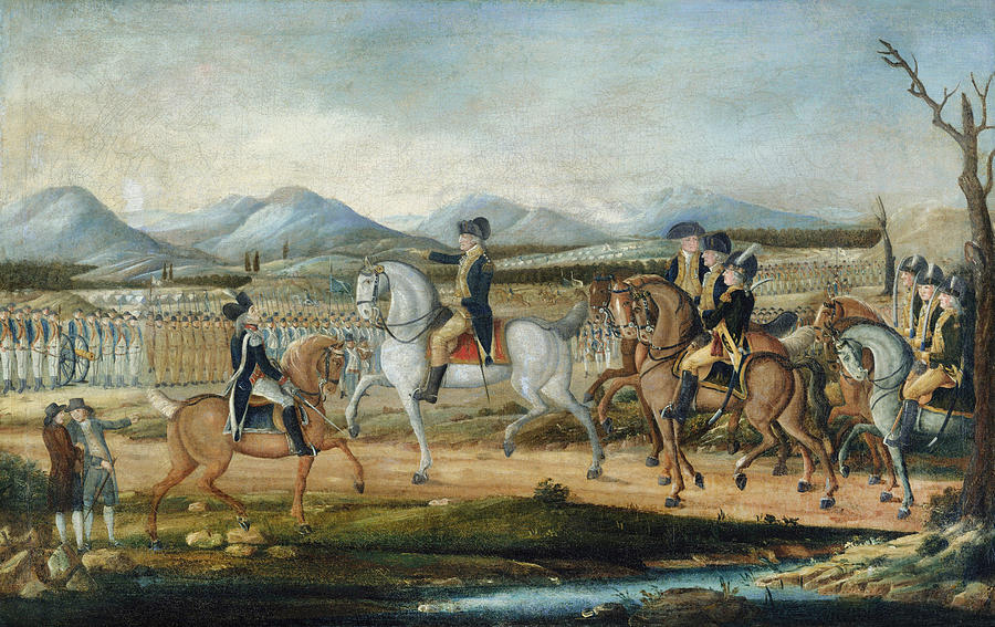 Whiskey Rebellion, 1794 Painting by Frederick Kemmelmeyer