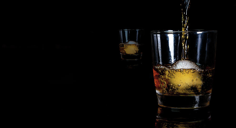 Whisky on Ice For Two by Ant Pruitt Whisky on Ice For Two by Ant Pruitt