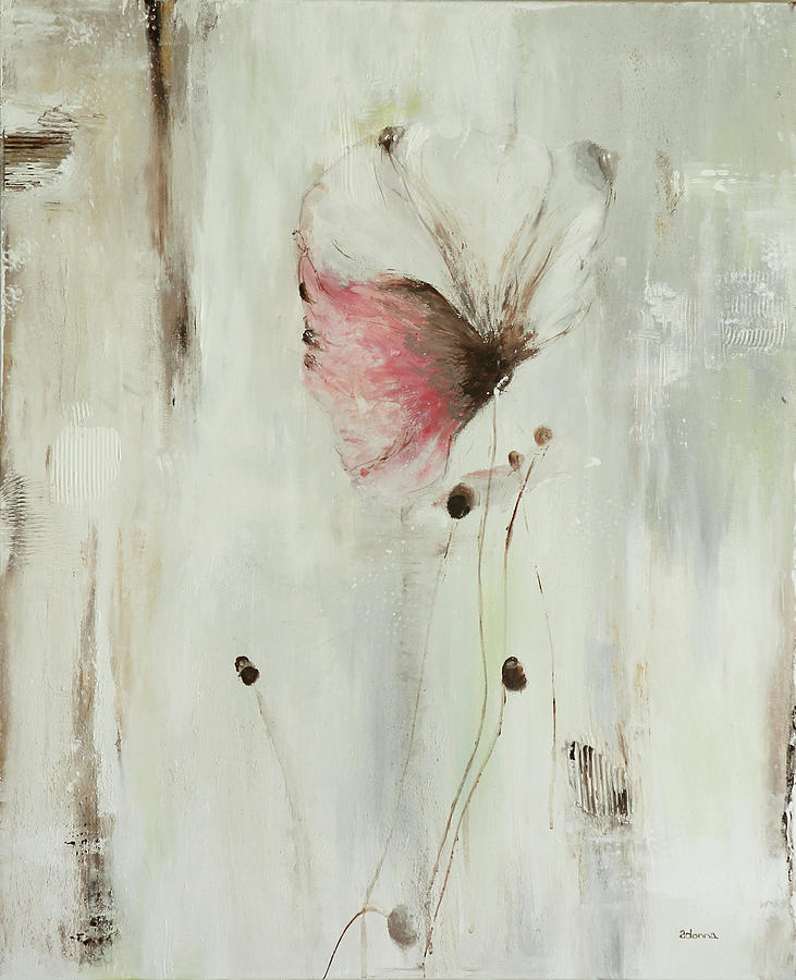 Flowers Still Life Mixed Media - Whisper by Adonna Ebrahimi