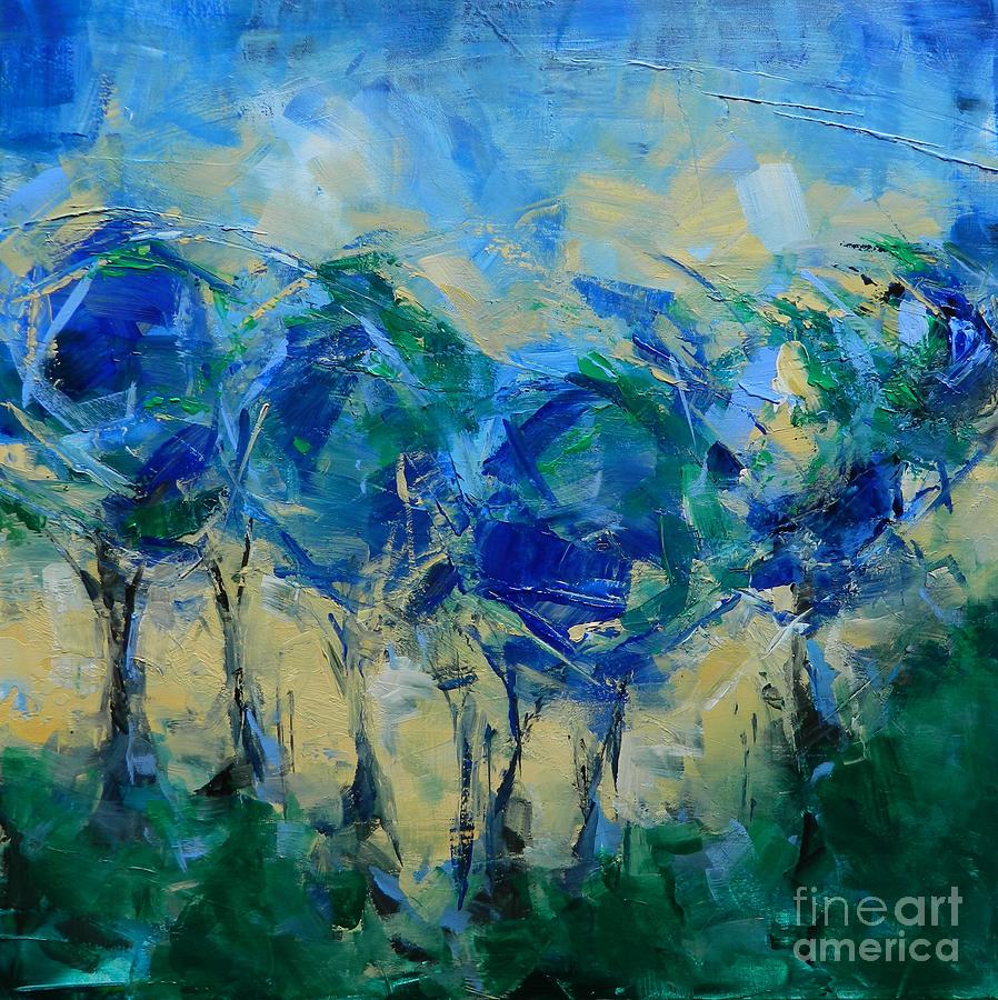 Whispering Wind I Painting by Dan Campbell