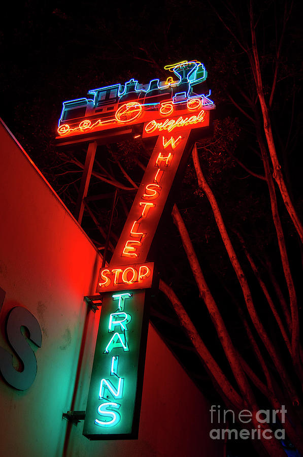 Whistle Stop Photograph by Lenore Locken