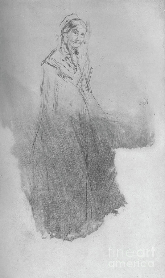 Whistlers Mother, C1973, 1904 Drawing by Print Collector