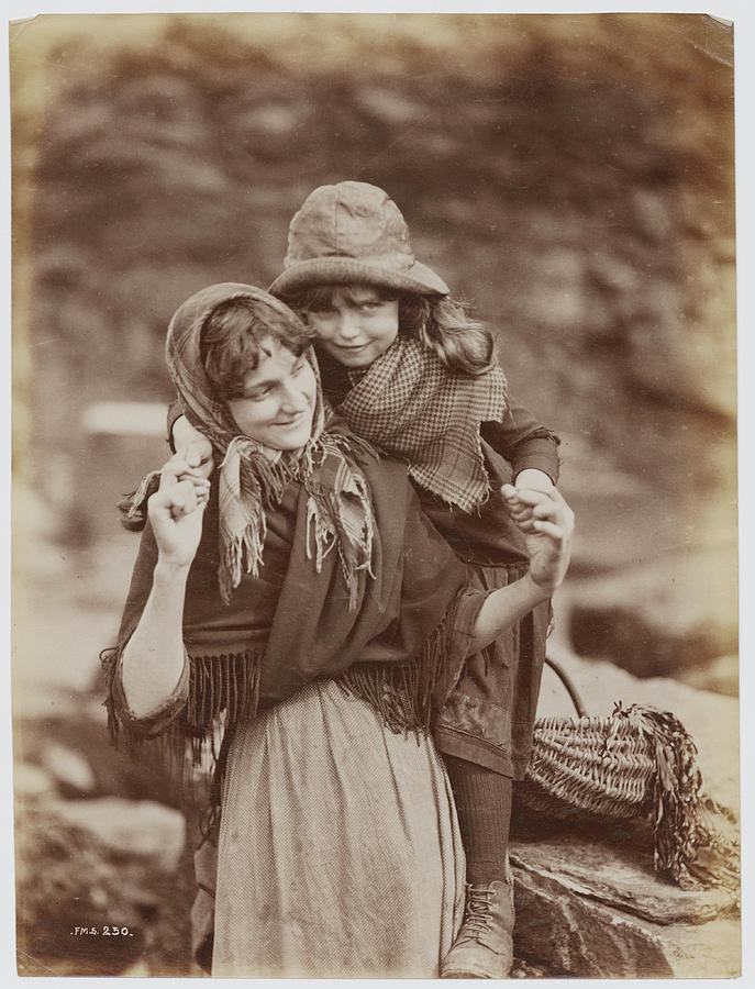 Whitby Girls Photograph by Frank Meadow Sutcliffe