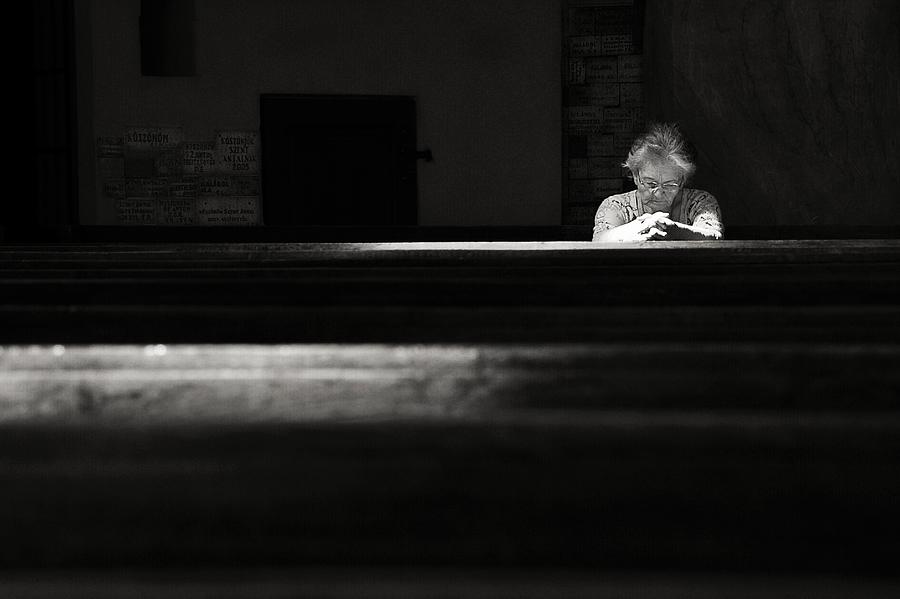 Church Photograph - White Age. In A Silent Way by Nicoleta Gabor