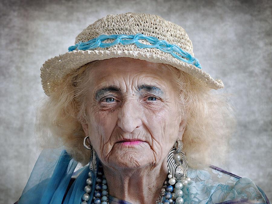 White Age. Madame W. Photograph by Nicoleta Gabor