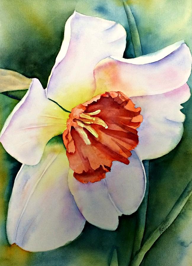 White Beauty Painting by Beth Fontenot