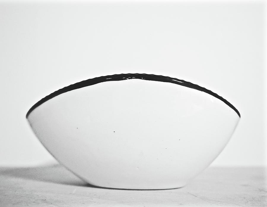 White Bowl Photograph by Alida M Haslett