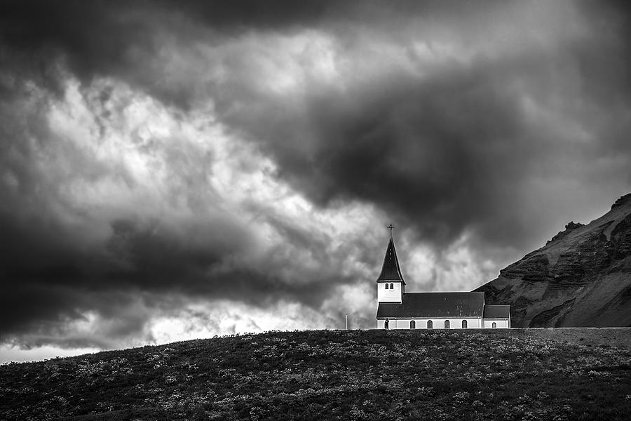 White Church Photograph by Lidia Vanhamme