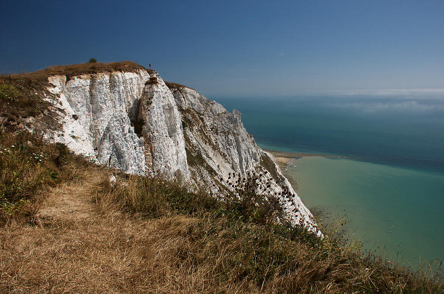 Nature Photograph - White Cliff in Kent by David Resnikoff