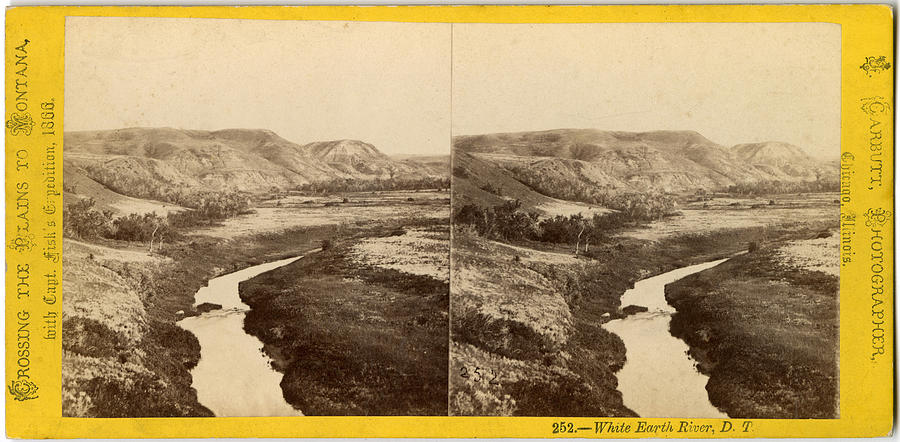 White Earth River, Dakota Territory Photograph by The New York Historical Society